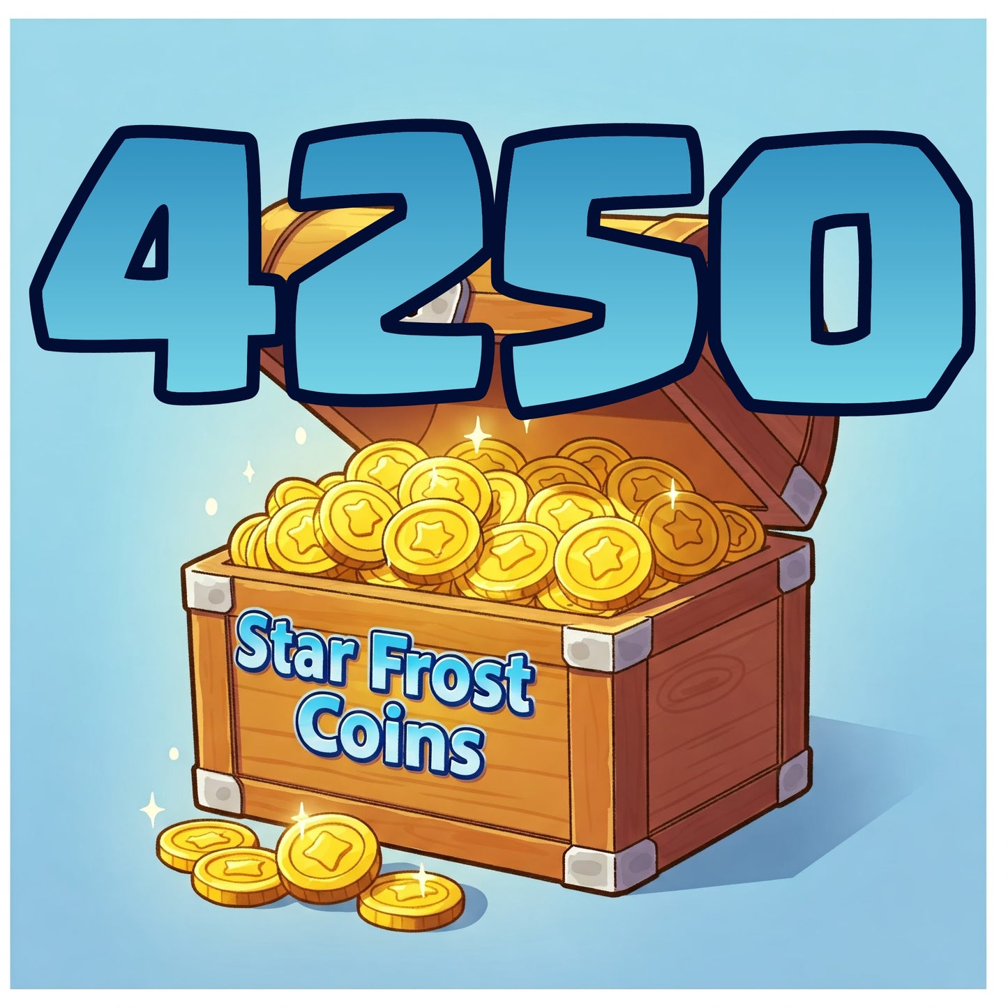 4250 Frost Coins (Small Chest)