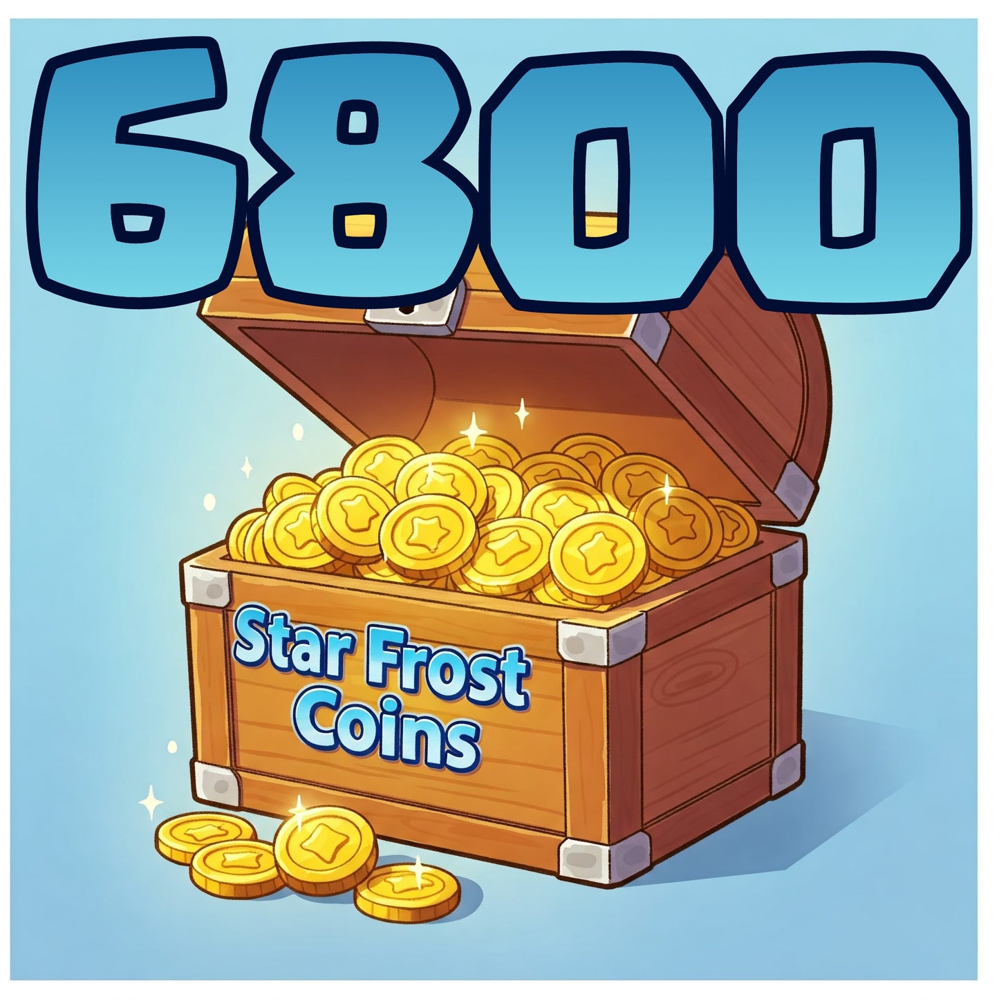 6800 Frost Coins (Medium Chest)