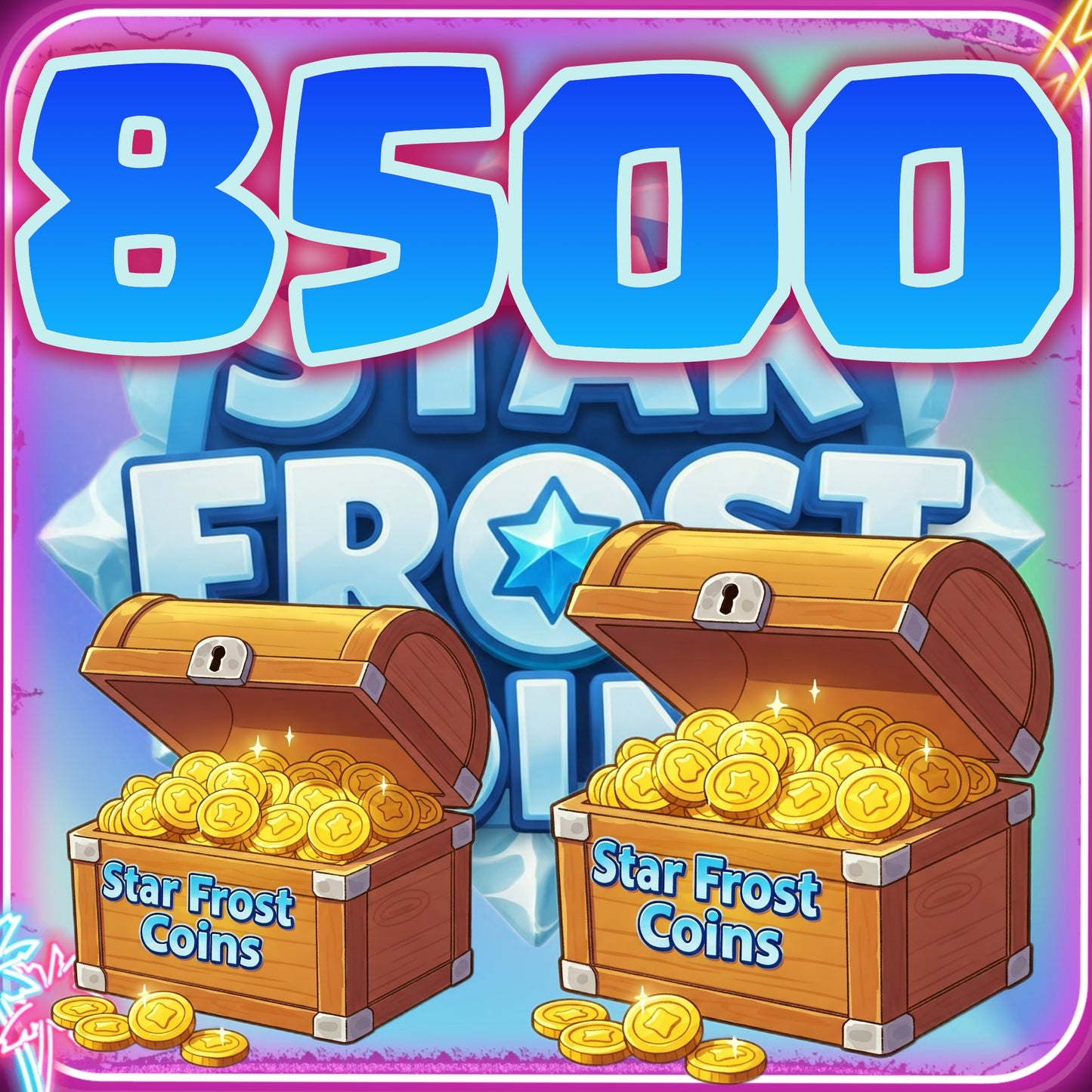 8500 Frost Coins (Large Chest)